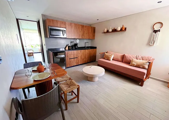 Apartment Con Vista A La Piscina Tulum